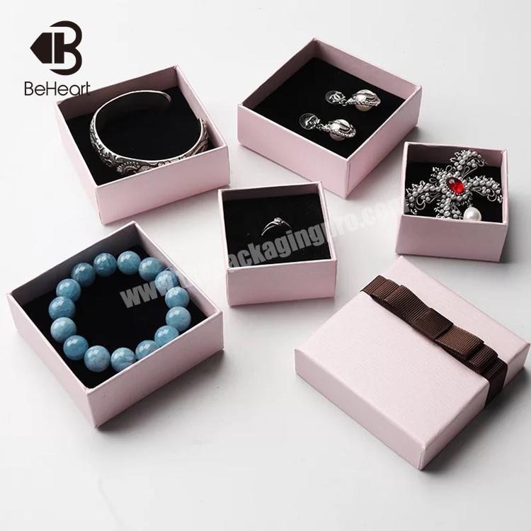 1Pc Thick Kraft Paper Drawer Jewelry Box Greeting Card for Necklace Bracelet  Ring Gift Display Case Packaging Boxes Cardboard