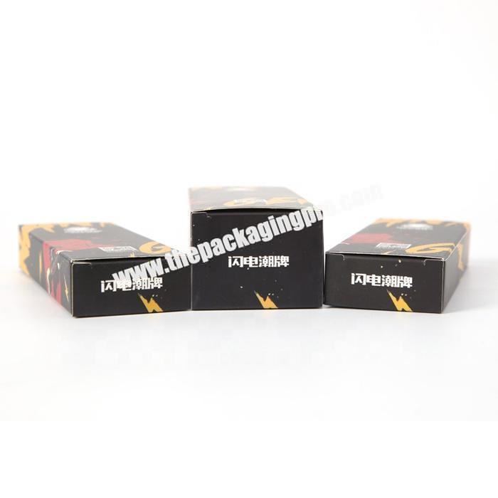Best quality cardboard paper usb data cable packing box with custom printing