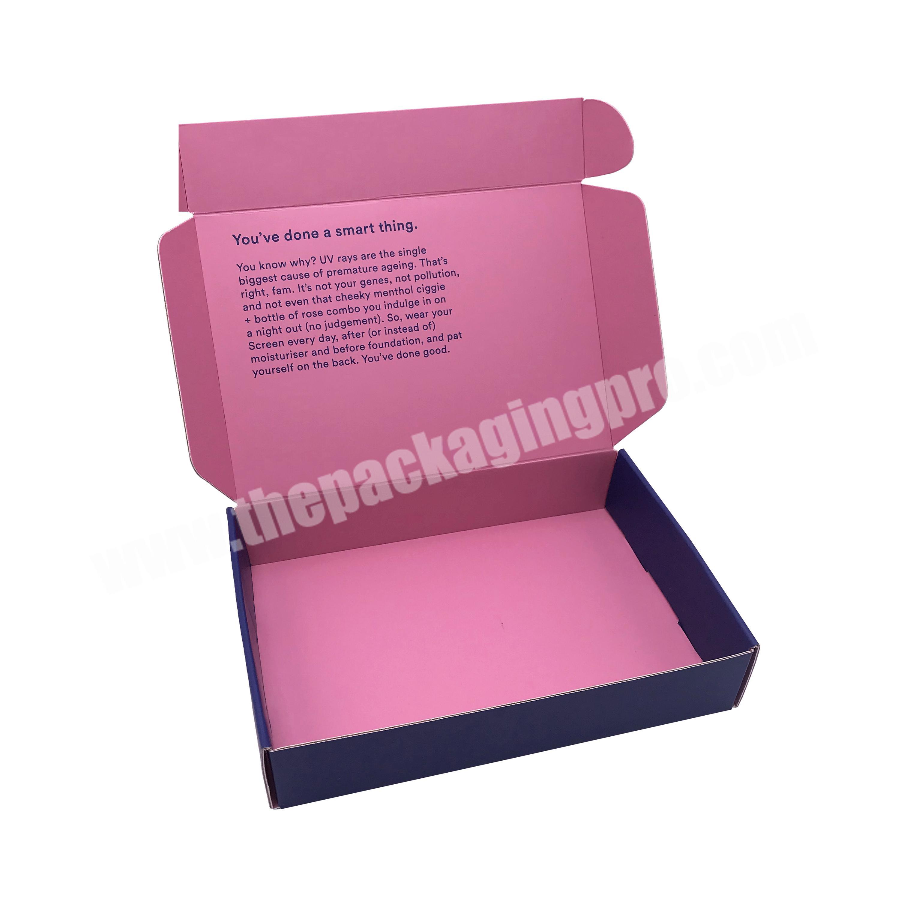 Best quality cheap price card corrugated box boxes for wine packaging black mailer