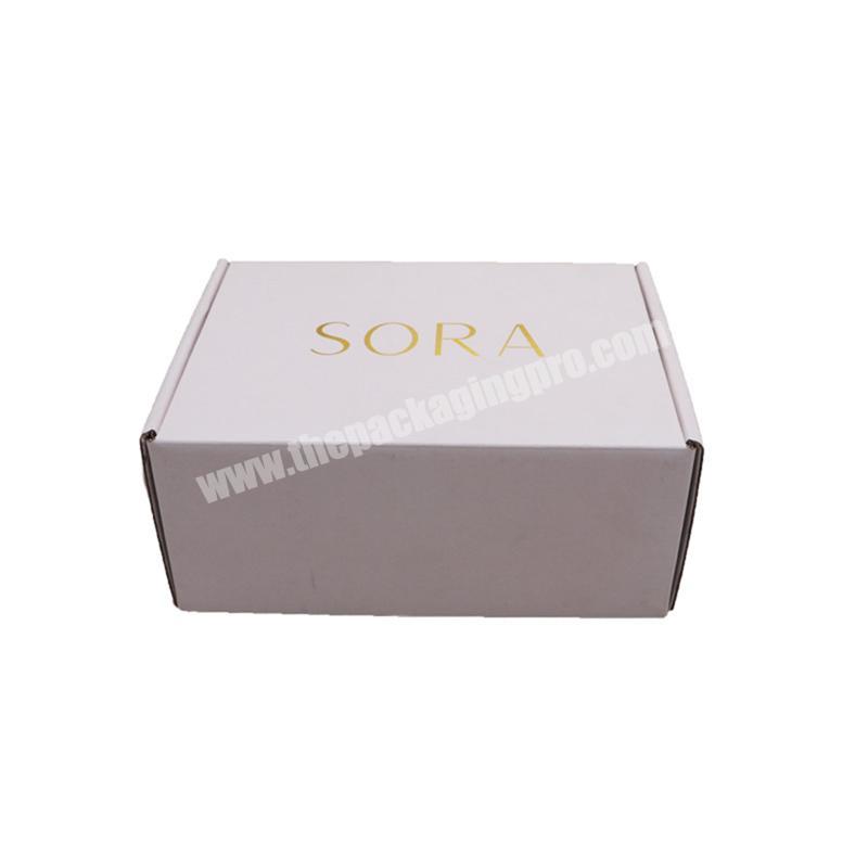 Best quality hot-sale custom corrugated box white