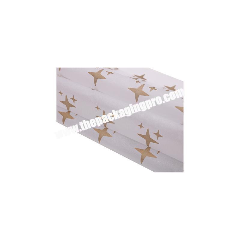 Best seller color printing wrapping tissue paper