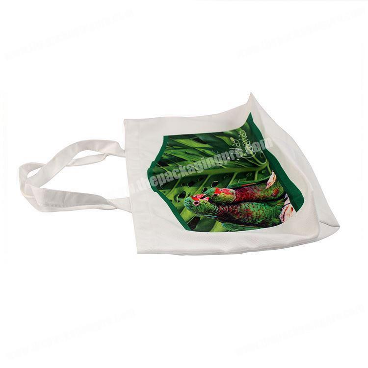 Best seller high capacity foldable recycled organic cotton bags with logo
