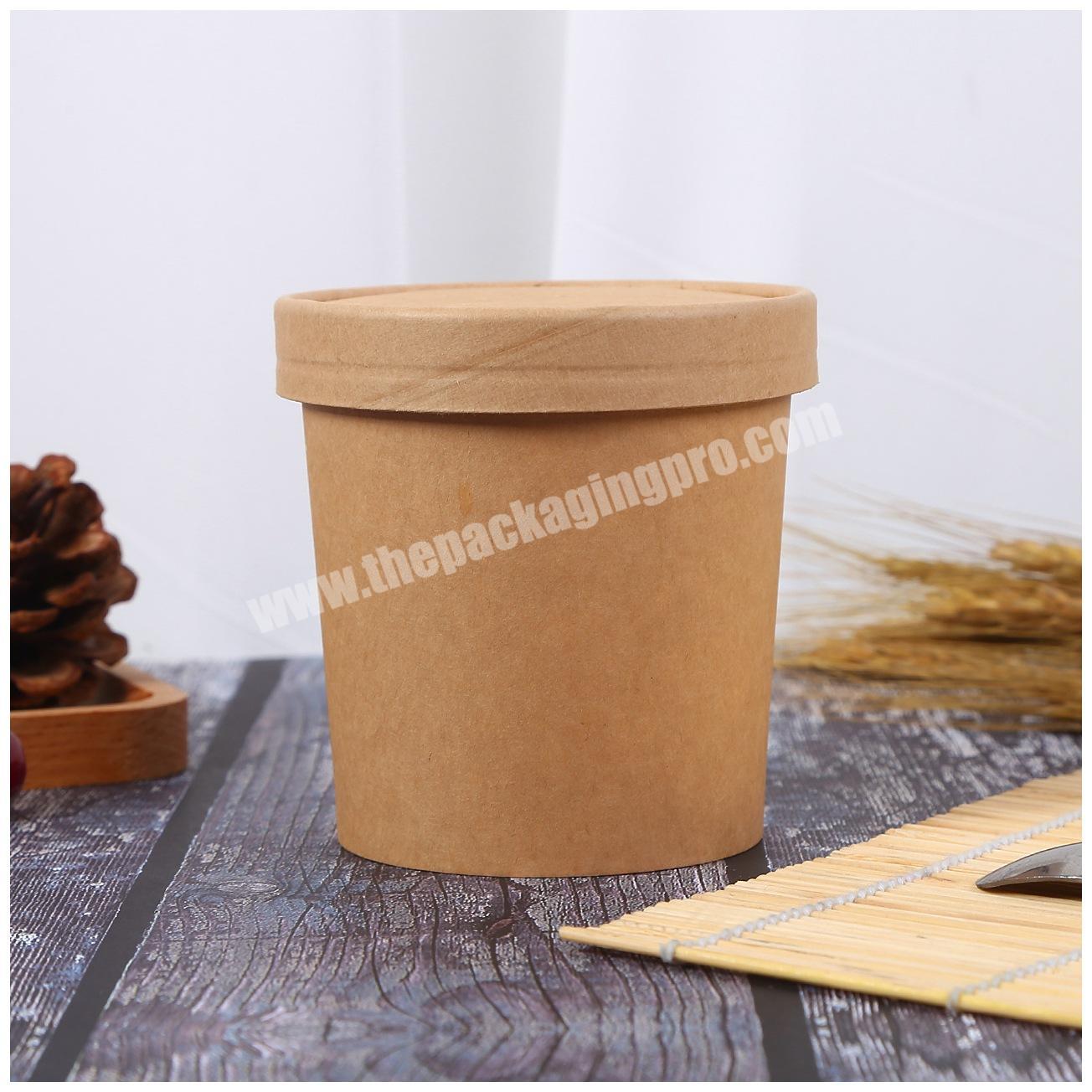 China Customized Disposable Paper Bowls With Lids Suppliers