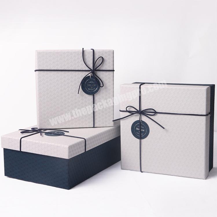 best selling leather gift box square gift box gift paper box