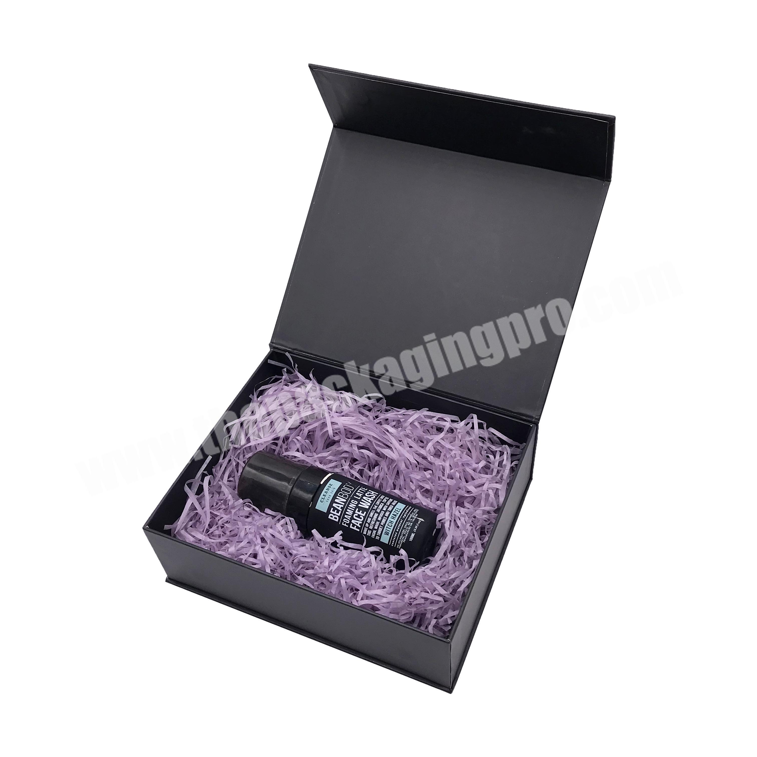 Best selling products chocolate gift box with clear window cheap black cardboard magnetic