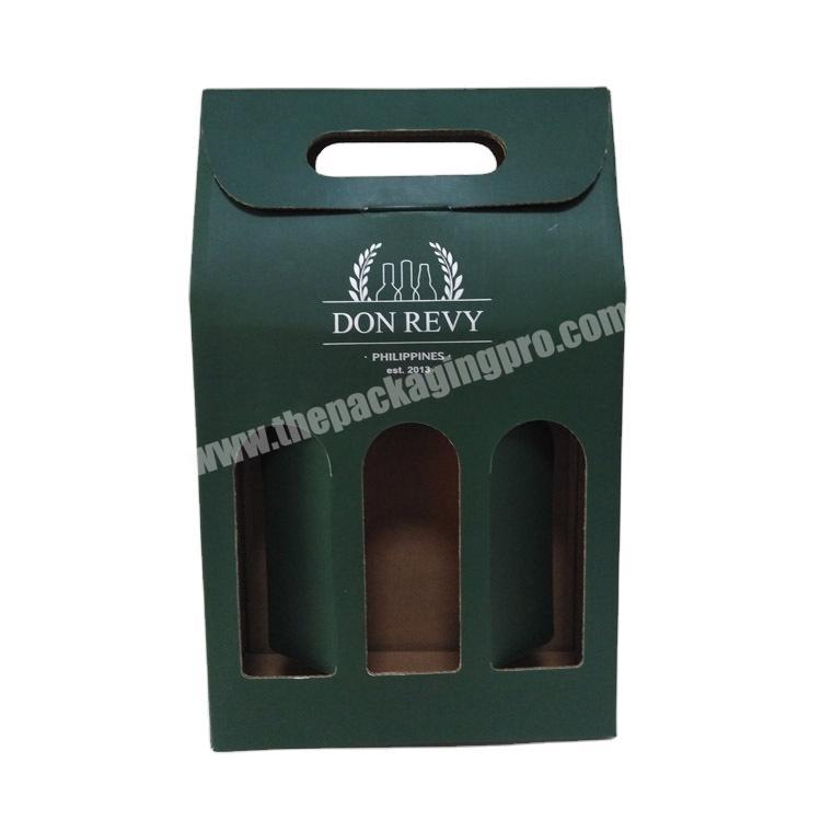 Best selling professional low-cost packaging box to protect wine for luxury wine packaging