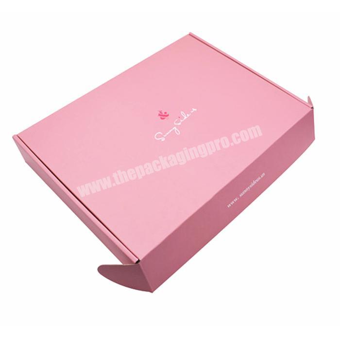 Best top quality matt lamination packaging apparel corrugated paper display decorative books subscription box