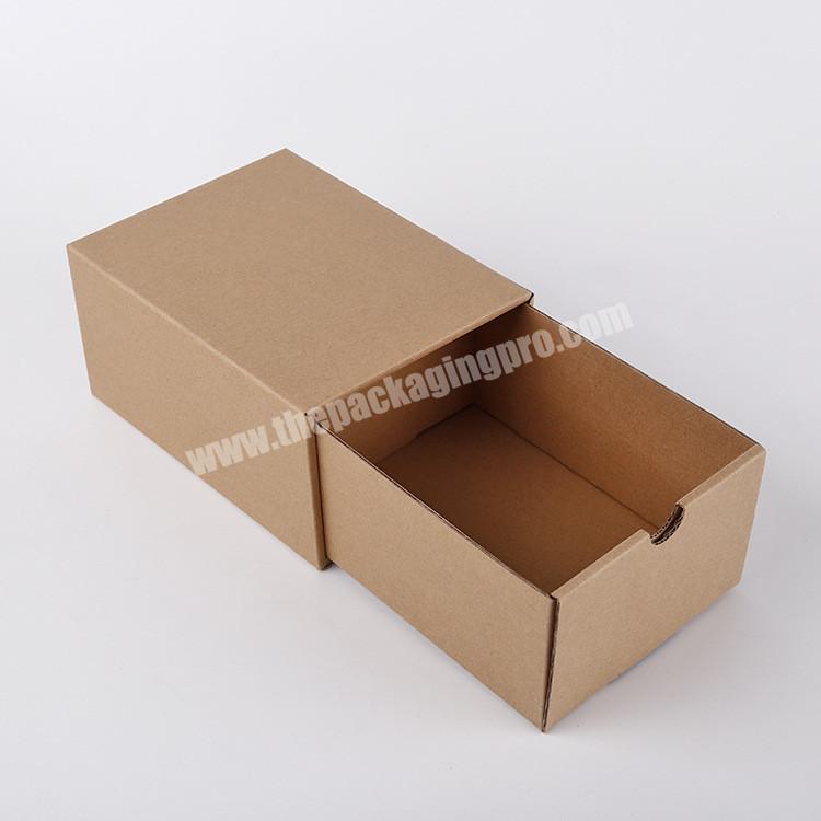 Big Custom Label Template Designs Collapsible Cardboard Men Sports Storage Sliding Drawer Shoe Box