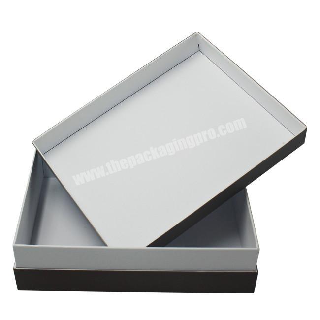 Big Gift Custom Printed Paper Luxury White Clothing Packing Boxes