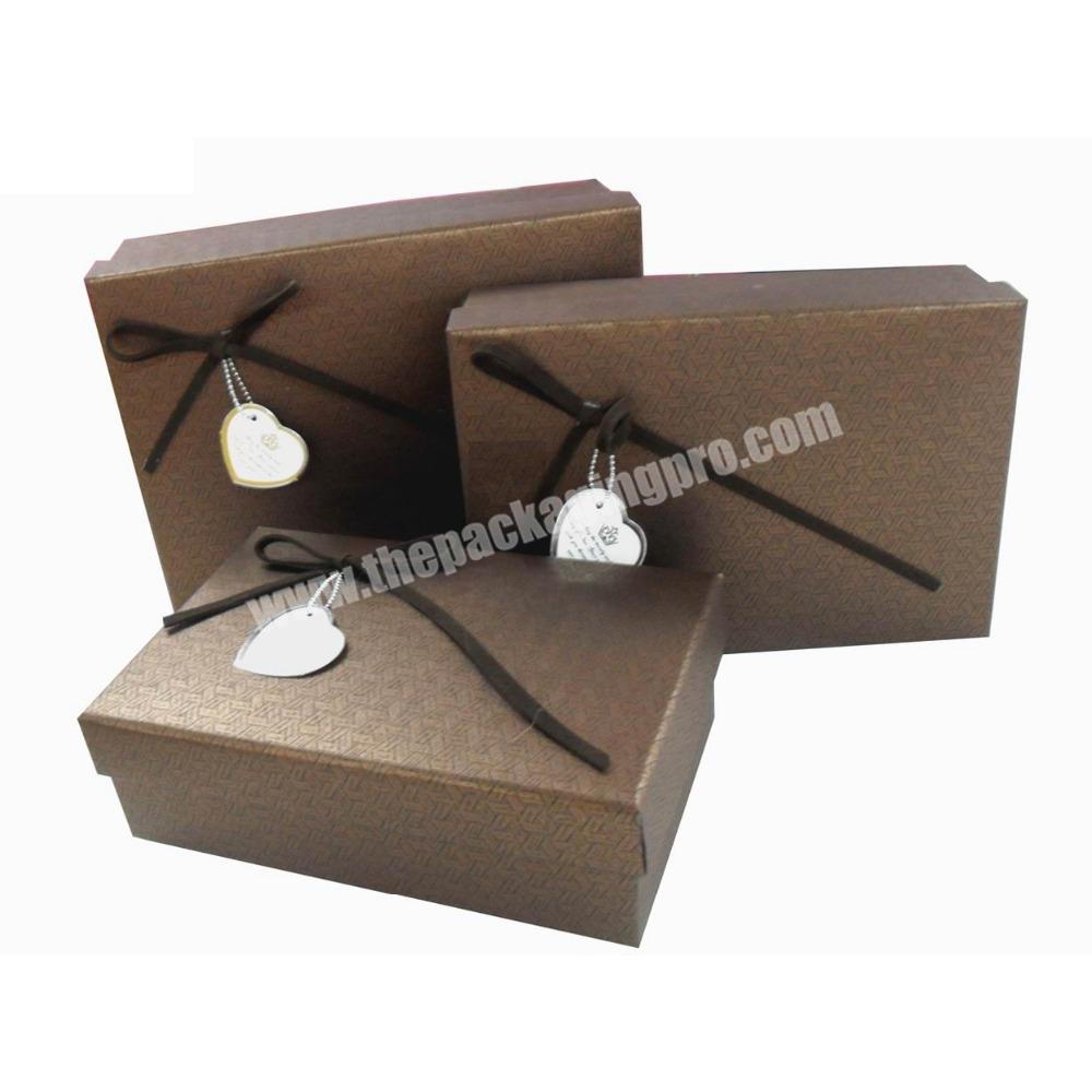 Big size luxury customized paper gift box packaging for wedding custom made wedding door gift boxes