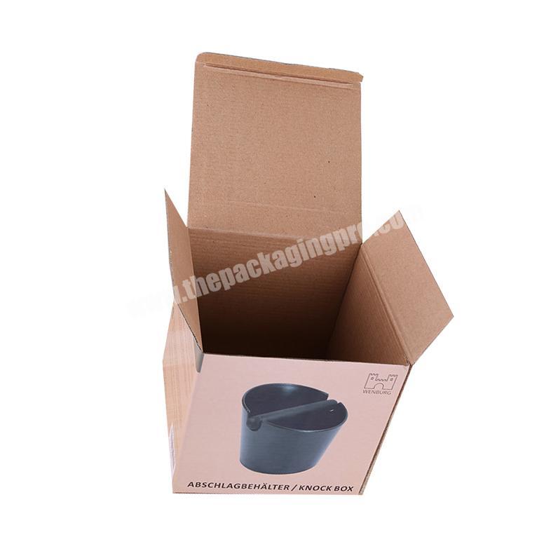 Biodegradable auto-tuck end color varnishing coating packaging bulk customize carton paper box