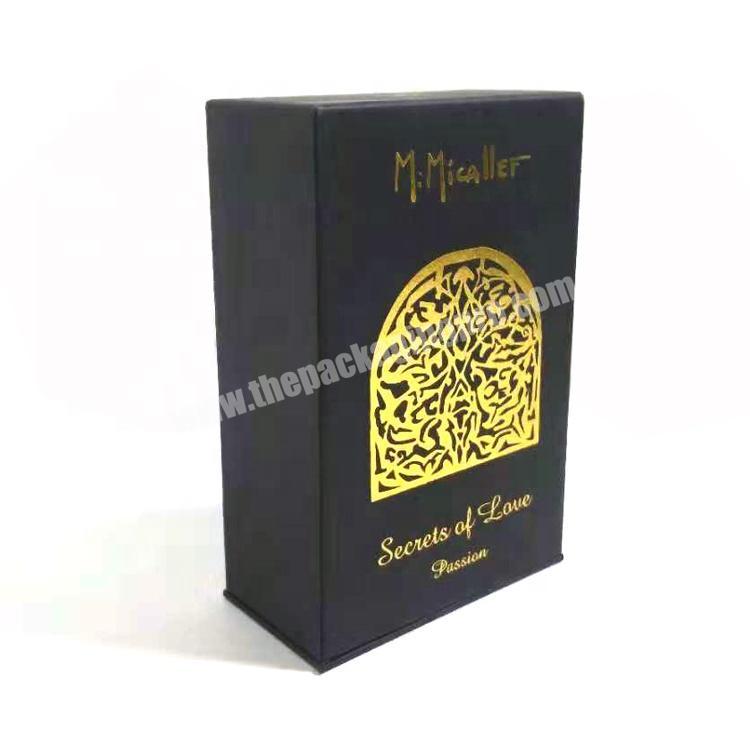 Biodegradable Recyclable Cardboard Paper Packaging Perfume Gift Box For Bottles