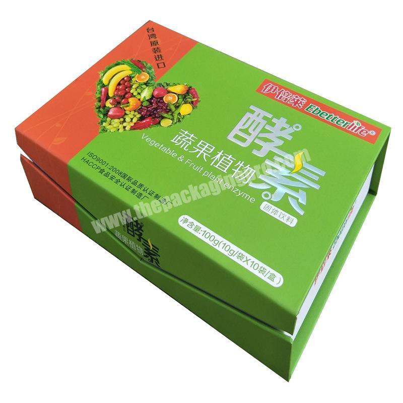 Black book shaped Rigid cardboard gift box packaging with paper tray