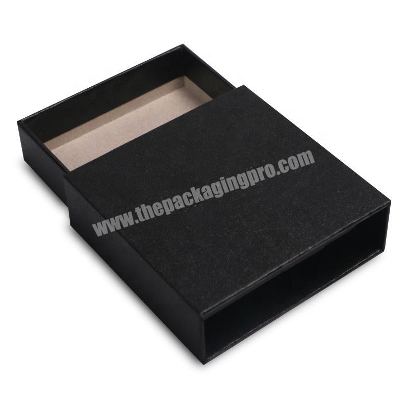 black box custom watch bracelet wallet gift packaging box