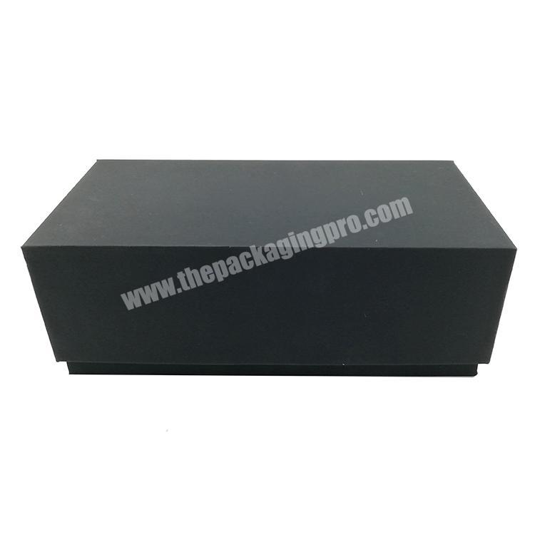 black card paper Luxury Perfume Paper packing box with Lid,Paper Gift Box Packaging