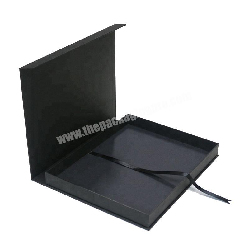 black cardboard decorative book  shape boxes in atrective price