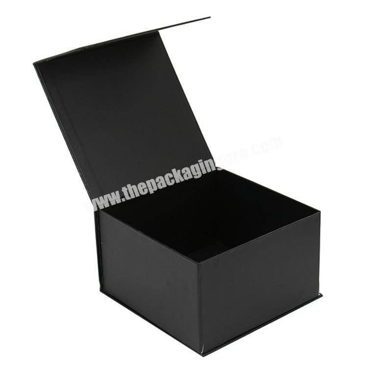 black clamshell type cap box baseball cap packaging