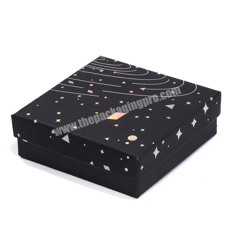 Black Jewellery Packaging Boxes Gift Box Sets