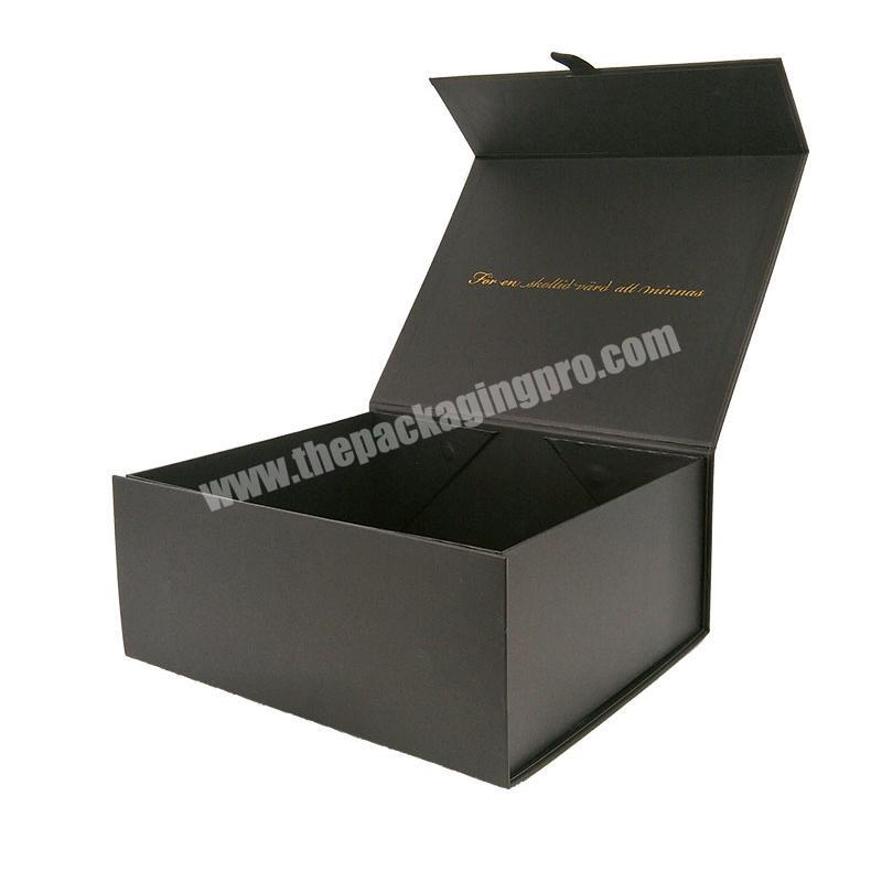 Luxury Embossing Folding Shoe Box with Magnetic Closure