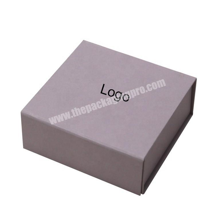 Black luxury portable folding custom shirt packing box with logo printing
