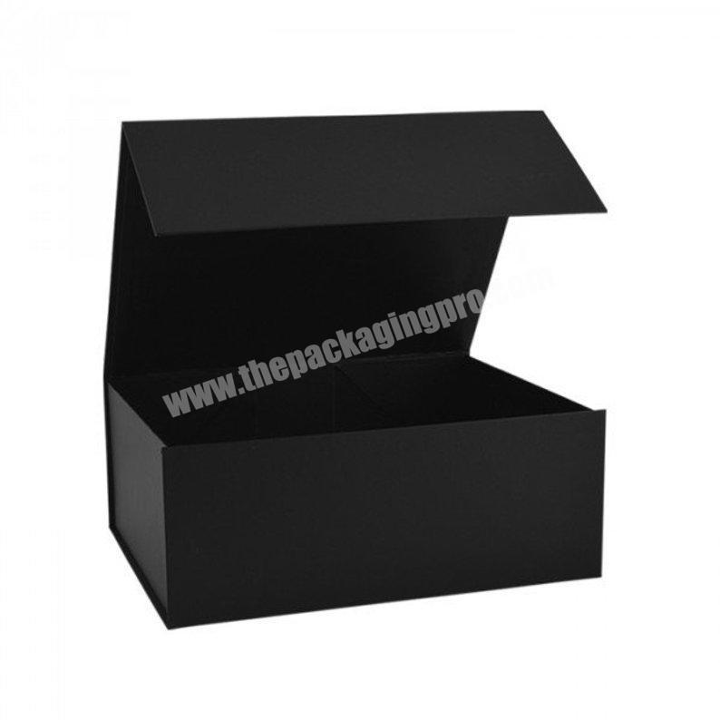 Black Magnetic Gift Boxes Gift Packaging Rigid Boxes