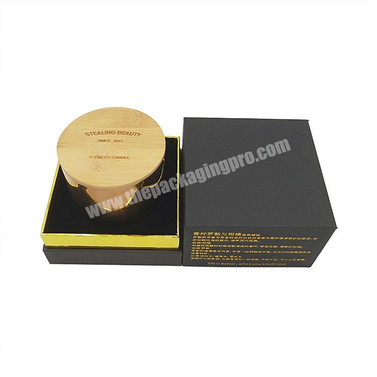 Black Packaging Carton Box Makeup Box Cosmetic Top Grade Paperboard Mini Makeup Box