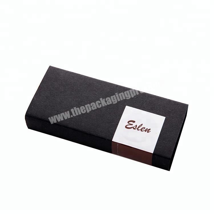 Black rectangle sunglass box eyelash box packaging