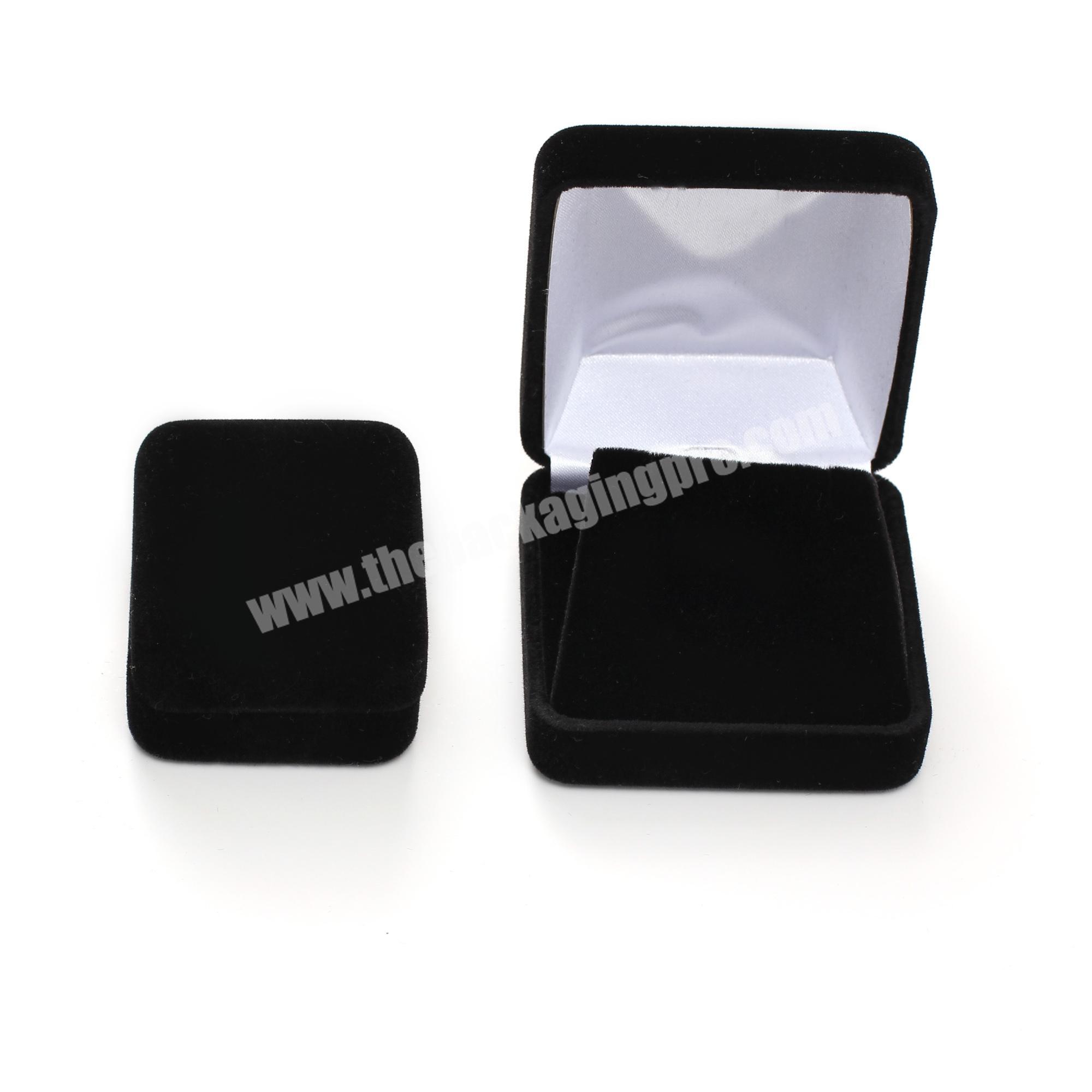 Black Velvet Jewelry Packaging Box