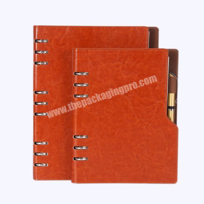 Blank Classic Pu Leather A5 Bound Diary Notebook Notepad Custom