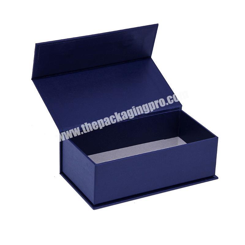 blue paper box for cosmetic packaging boxes