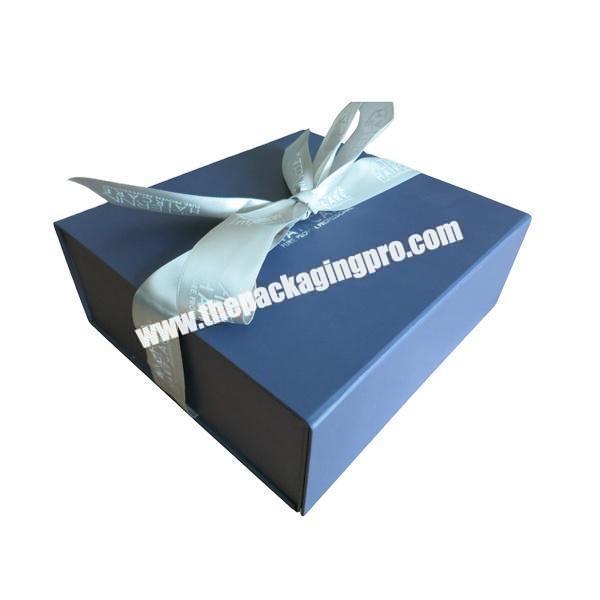 blue paper folding apparel a4 creative gift box large luxury