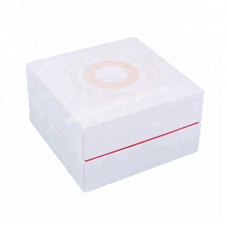 Bluetooth small stereo sound loudspeaker packaging box with lid