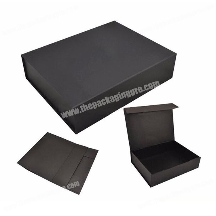 Book-shaped custom printing your logo gold foil magnet high quantity packaging folding box
