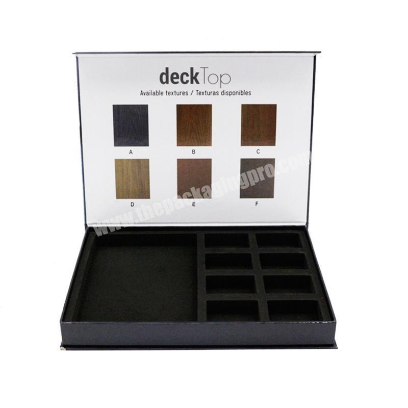Book Shaped High Quality  Private Label Custom Colorful Eye Shadow Palette  Packaging Boxes