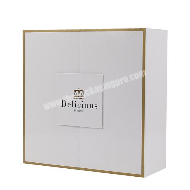 Book shaped paper elegant cookies packaging box