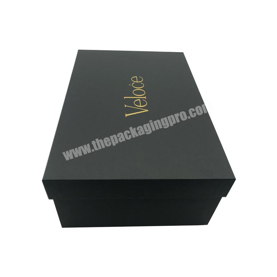 bottom price packaging custom shoe box