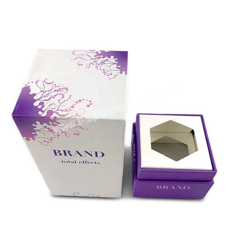 boutique paperboard gift packaging cream box