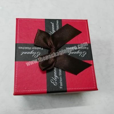 Bow-Knot Watch Gift Box Customized High-End Exquisite Fashion Jewelry Box