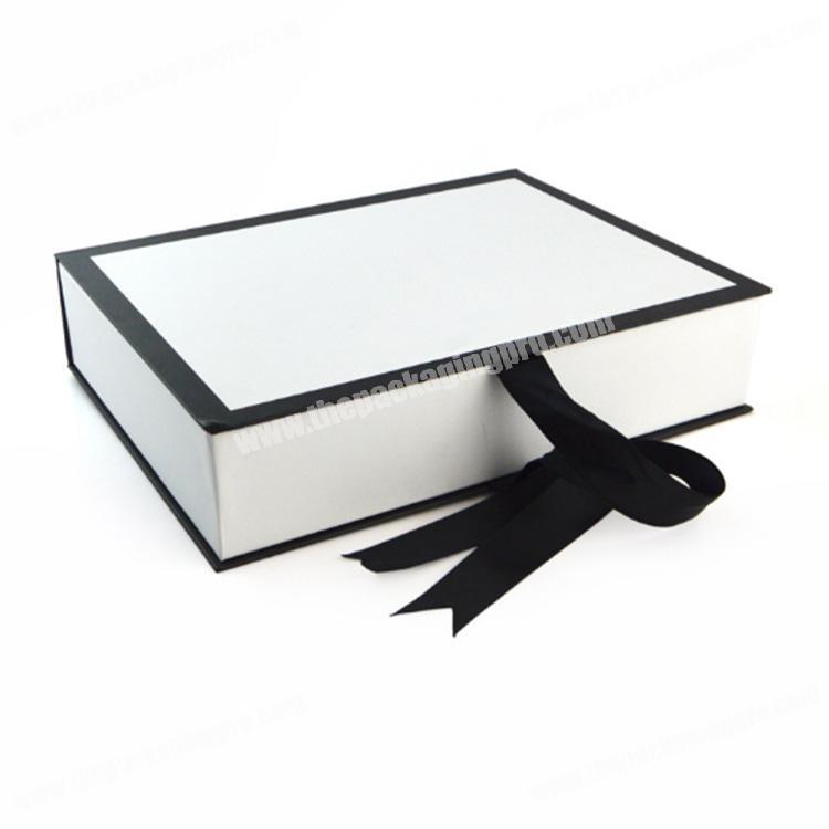 Brand new and top quality different sized plain white gift boxes