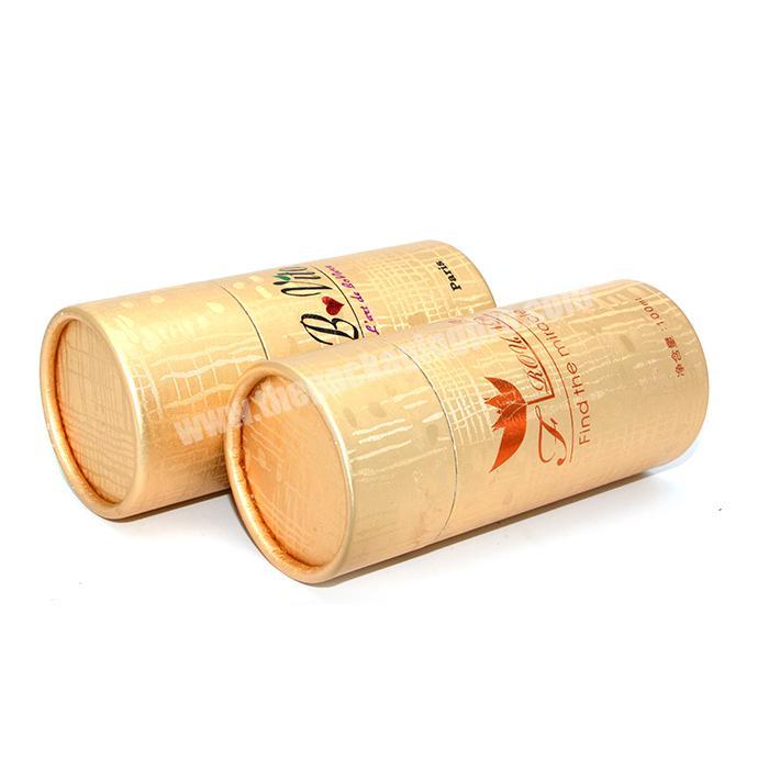 Bright looking paper cylinder paper cylinders box for cosmetics packaging