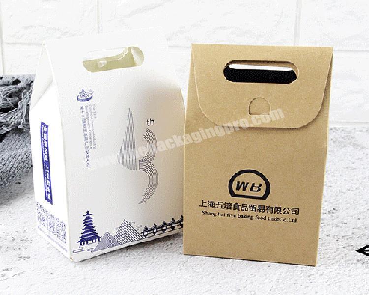 brown or white Kraft paper bag tea package bag 100% recycled tea bag with window