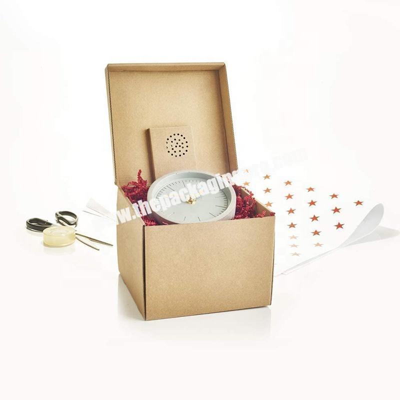 Brown Rigid Gift Boxes With Lids Rigid Paper Box Small Gift Boxes With Lids Lid Gift Box