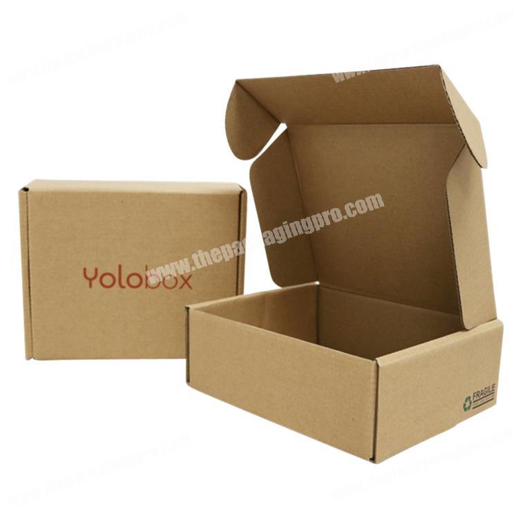 Bulk Customized Corrugated Mailer Boxes Die Cut Cardboard Shapes Ecommerce Packaging