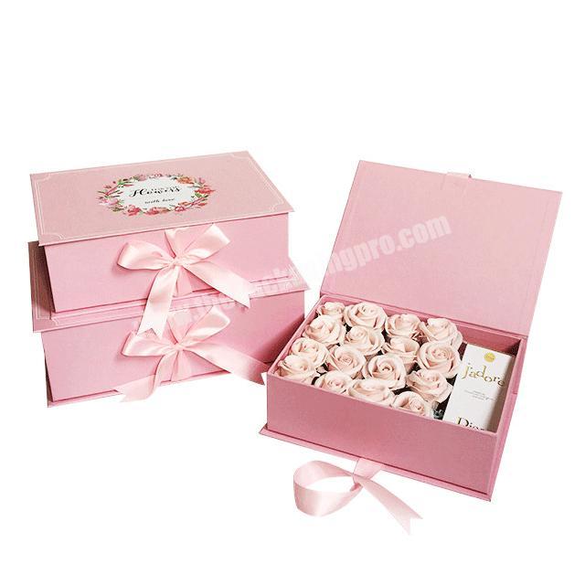 Cajas De Regalo Rigido Carton Para Personalizadas Flores Flower Bloom Box Packing From China