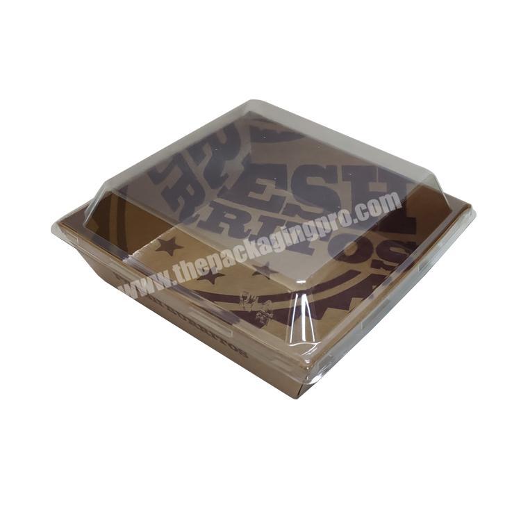 cardboard boxes food delivery customized paper food box stackable lunch box