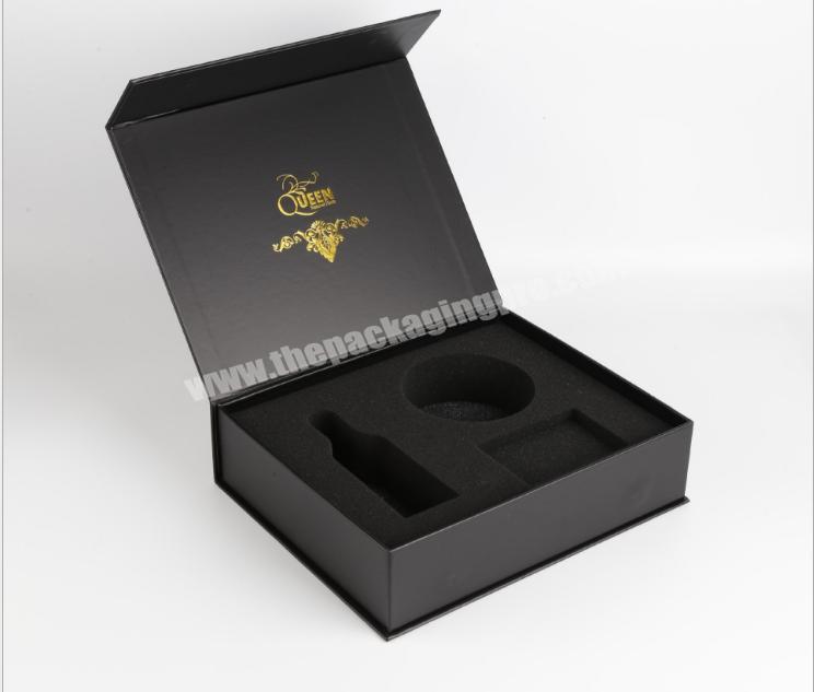 Cardboard folding boxes for gift and brand printing with magnetic closure