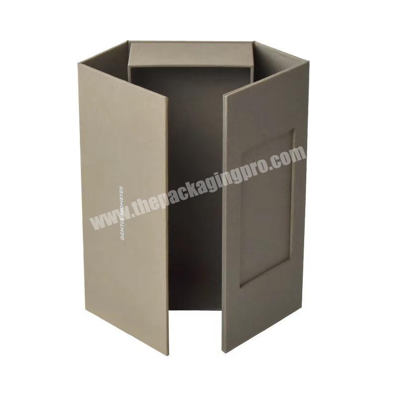 Cardboard folding packaging custom magnetic shipping gift folding box