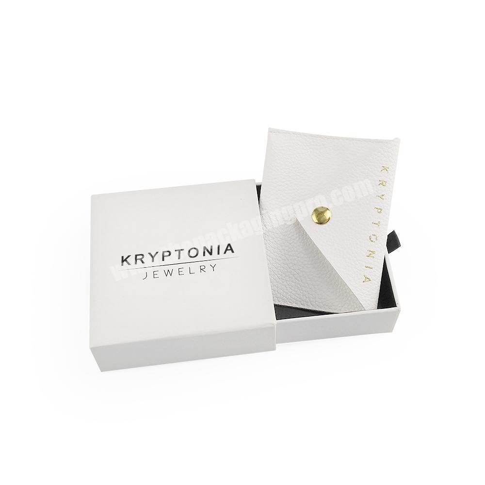 cardboard jewellery ring box logo packaging envelope bag white paper box jewelry gift custom packing