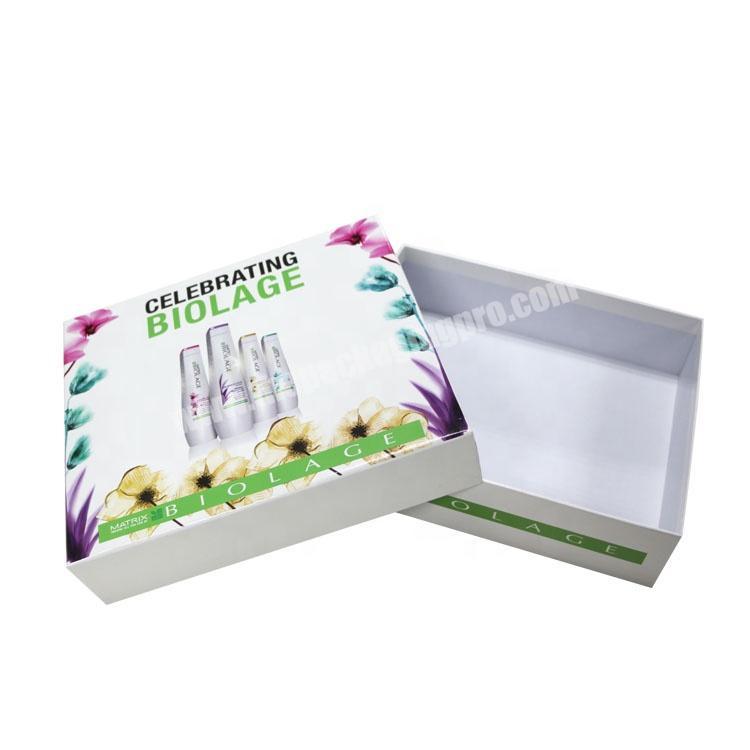 Cardboard kraft gift box packaging with custom printing with paper sleeve
