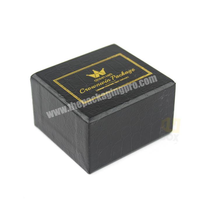 Cardboard Luxury Clear Custom Black Drawer Jewelry Packaging Box